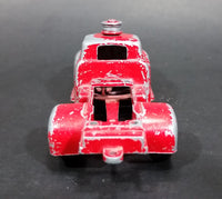 Rare 1950s Vilmer Chevy Esso Oil Gas Stations Red Fuel Transport Truck Die Cast Toy Vehicle - Treasure Valley Antiques & Collectibles