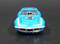 Maisto All Stars Elite Transport 1969 Chevrolet Corvette Stingray Blue Die Cast Toy Car Vehicle - Treasure Valley Antiques & Collectibles