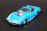 Maisto All Stars Elite Transport 1969 Chevrolet Corvette Stingray Blue Die Cast Toy Car Vehicle - Treasure Valley Antiques & Collectibles