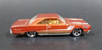 2012 Hot Wheels Muscle Mania 1967 Plymouth GTX 440 Metallic Brown Die Cast Toy Muscle Car Vehicle - Treasure Valley Antiques & Collectibles