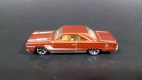 2012 Hot Wheels Muscle Mania 1967 Plymouth GTX 440 Metallic Brown Die Cast Toy Muscle Car Vehicle - Treasure Valley Antiques & Collectibles