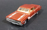 2012 Hot Wheels Muscle Mania 1967 Plymouth GTX 440 Metallic Brown Die Cast Toy Muscle Car Vehicle - Treasure Valley Antiques & Collectibles