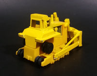 1980 Hot Wheels Workhorses CAT Bulldozer Yellow Die Cast Toy Construction Vehicle - Treasure Valley Antiques & Collectibles