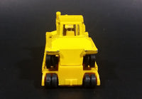 1980 Hot Wheels Workhorses CAT Bulldozer Yellow Die Cast Toy Construction Vehicle