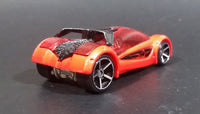 2011 Hot Wheels AcceleRacers Iridium Orange Red Die Cast Toy Car Vehicle - Treasure Valley Antiques & Collectibles