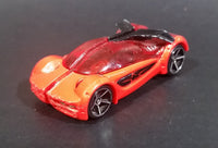 2011 Hot Wheels AcceleRacers Iridium Orange Red Die Cast Toy Car Vehicle - Treasure Valley Antiques & Collectibles