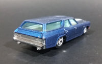 2009 Hot Wheels 1970 Chevrolet Chevelle SS Wagon Blue Die Cast Toy Car Vehicle
