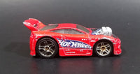 2003 Hot Wheels First Editions 'Tooned' 1996 Mitsubishi Eclipse Red Die Cast Toy Car Vehicle - Treasure Valley Antiques & Collectibles