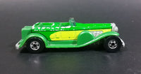 1981 Hot Wheels '31 Doozie Green (Yellow sides) Hong Kong Die Cast Toy Car Vehicle - Treasure Valley Antiques & Collectibles