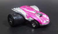 2004 Hot Wheels First Editions Fat Bax Exhausted Magenta Pink Die Cast Toy Car Vehicle - Treasure Valley Antiques & Collectibles