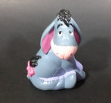 Collectible Winnie The Pooh Eeyore Character Sitting Hard Plastic PVC 2 3/4" Figurine - Treasure Valley Antiques & Collectibles