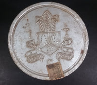Vintage 1960s Vogue Mild Cigarette Tobacco Tin with Lid (Some light denting, pin holes on bottom) - Treasure Valley Antiques & Collectibles