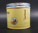 1960s Sportsman Extra Mild Cigarette Tobacco Tin No Lid - Treasure Valley Antiques & Collectibles