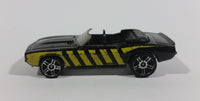 2008 Hot Wheels 1969 Chevrolet Camaro Convertible Black w/ Yellow Bee Die Cast Toy Car Vehicle - Treasure Valley Antiques & Collectibles