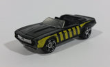 2008 Hot Wheels 1969 Chevrolet Camaro Convertible Black w/ Yellow Bee Die Cast Toy Car Vehicle - Treasure Valley Antiques & Collectibles