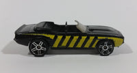 2008 Hot Wheels 1969 Chevrolet Camaro Convertible Black w/ Yellow Bee Die Cast Toy Car Vehicle - Treasure Valley Antiques & Collectibles