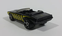 2008 Hot Wheels 1969 Chevrolet Camaro Convertible Black w/ Yellow Bee Die Cast Toy Car Vehicle - Treasure Valley Antiques & Collectibles