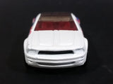 2005 Hot Wheels Robo Revenge Ford Mustang GT Concept White Die Cast Toy Car Vehicle - Treasure Valley Antiques & Collectibles