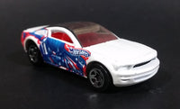 2005 Hot Wheels Robo Revenge Ford Mustang GT Concept White Die Cast Toy Car Vehicle - Treasure Valley Antiques & Collectibles