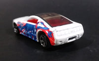 2005 Hot Wheels Robo Revenge Ford Mustang GT Concept White Die Cast Toy Car Vehicle - Treasure Valley Antiques & Collectibles