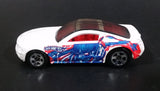 2005 Hot Wheels Robo Revenge Ford Mustang GT Concept White Die Cast Toy Car Vehicle - Treasure Valley Antiques & Collectibles