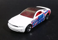 2005 Hot Wheels Robo Revenge Ford Mustang GT Concept White Die Cast Toy Car Vehicle - Treasure Valley Antiques & Collectibles