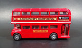 Welly London Bus No. 61951 "London City Sightseeing" Double Decker Red Die Cast Toy Vehicle - Treasure Valley Antiques & Collectibles