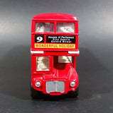 Welly London Bus No. 61951 "London City Sightseeing" Double Decker Red Die Cast Toy Vehicle - Treasure Valley Antiques & Collectibles