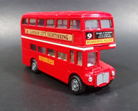 Welly London Bus No. 61951 "London City Sightseeing" Double Decker Red Die Cast Toy Vehicle - Treasure Valley Antiques & Collectibles