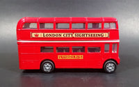 Welly London Bus No. 61951 "London City Sightseeing" Double Decker Red Die Cast Toy Vehicle - Treasure Valley Antiques & Collectibles