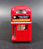 Welly London Bus No. 61951 "London City Sightseeing" Double Decker Red Die Cast Toy Vehicle - Treasure Valley Antiques & Collectibles