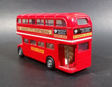 Welly London Bus No. 61951 "London City Sightseeing" Double Decker Red Die Cast Toy Vehicle - Treasure Valley Antiques & Collectibles