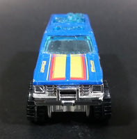2017 Hot Wheels Chevy Blazer 4x4 Truck Blue Die Cast Toy Car SUV Vehicle - Treasure Valley Antiques & Collectibles