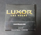 Luxor Hotel Las Vegas Universal Midwest Full Match Pack - Promotional Souvenir Travel Collectible - Treasure Valley Antiques & Collectibles