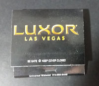 Luxor Hotel Las Vegas Universal Midwest Full Match Pack - Promotional Souvenir Travel Collectible - Treasure Valley Antiques & Collectibles