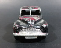 1950s Dinky Toys Meccano Morris Oxford No. 159 Black Pink Originally Brown Die Cast Toy Car Vehicle - Treasure Valley Antiques & Collectibles