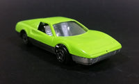 Summer Marz Karz No. 8902 Ferrari 308 GTB Lime Green Die Cast Toy Exotic Race Car Vehicle - Treasure Valley Antiques & Collectibles