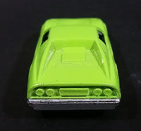 Summer Marz Karz No. 8902 Ferrari 308 GTB Lime Green Die Cast Toy Exotic Race Car Vehicle - Treasure Valley Antiques & Collectibles