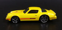 2007 Hot Wheels Chevrolet Camaro Z28 Yellow Die Cast Toy Muscle Car