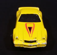 2007 Hot Wheels Chevrolet Camaro Z28 Yellow Die Cast Toy Muscle Car