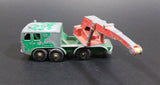 1960s Matchbox Series Lesney Products 8 Wheel Crane Truck No. 30 Green Die Cast Toy Car Vehicle Made in England - Treasure Valley Antiques & Collectibles