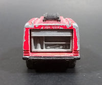 1983/84 Matchbox Carmichael Commando Red Fire Truck Die Cast Toy Car Emergency Vehicle - Treasure Valley Antiques & Collectibles