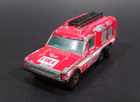 1983/84 Matchbox Carmichael Commando Red Fire Truck Die Cast Toy Car Emergency Vehicle - Treasure Valley Antiques & Collectibles