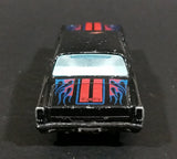 2016 Hot Wheels 1966 Ford Fairlane GT Black w/ Blue Red Flames Die Cast Toy Muscle Car - Treasure Valley Antiques & Collectibles