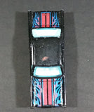 2016 Hot Wheels 1966 Ford Fairlane GT Black w/ Blue Red Flames Die Cast Toy Muscle Car - Treasure Valley Antiques & Collectibles