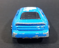 1998 Hot Wheels Racer Nascar #44 Blue Die Cast Toy Race Car Vehicle McDonald's Happy Meal - Treasure Valley Antiques & Collectibles