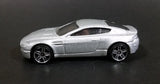 2008 Hot Wheels All Stars Aston Martin V8 Vantage Metalflake Silver Die Cast Toy Car Vehicle - Treasure Valley Antiques & Collectibles