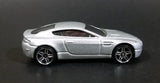 2008 Hot Wheels All Stars Aston Martin V8 Vantage Metalflake Silver Die Cast Toy Car Vehicle - Treasure Valley Antiques & Collectibles