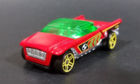 2016 Hot Wheels Jester Red Crash Test Die Cast Toy Car Vehicle - Treasure Valley Antiques & Collectibles