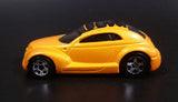 1999 Hot Wheels First Editions Chrysler Pronto Pearl Yellow Orange Die Cast Toy Car Vehicle - Treasure Valley Antiques & Collectibles